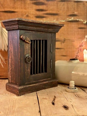 鄉村風法國古董木製鑰匙箱 Beautiful  French antique key  box