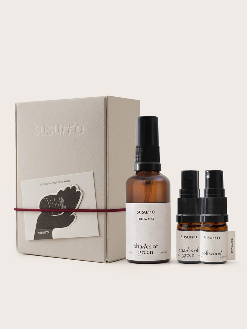 【susurro】枕頭織品噴霧2入禮盒組 香氛 舒眠噴霧 睡眠噴霧