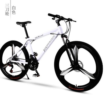 山地車自行車三刀六刀輪賽車24速雙減震碟剎超輕變速男女學生成人  DF  都市時尚