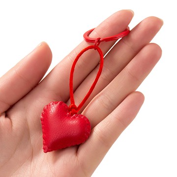 愛心葫蘆朱砂包鑰匙扣掛件創意汽車鏈圈環繩男女簡約個性包包掛飾