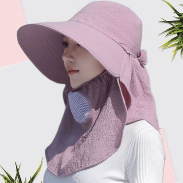 🔥臺灣出貨🔥大帽沿遮陽帽 帽子 遮陽帽 女 防曬 遮臉 大沿帽 大檐 春夏季 太陽帽 農活 采茶帽 農夫帽 釣魚帽 防曬