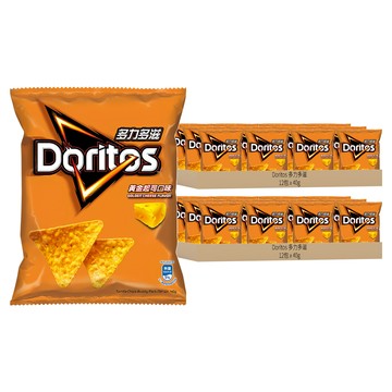 Doritos 多力多滋 玉米片 黃金起司  40g  24個
