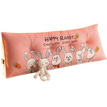 床頭靠墊榻榻米防撞無床頭軟包實木大靠背墊枕卡通簡約布藝可拆洗