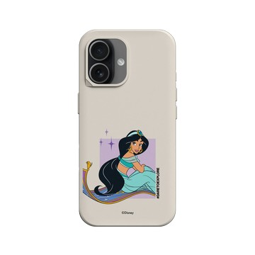 iPhone 17 SolidX 貝殼灰 - 迪士尼-公主系列 Disney Princess - 公主專屬系列-阿拉丁 茉莉公主