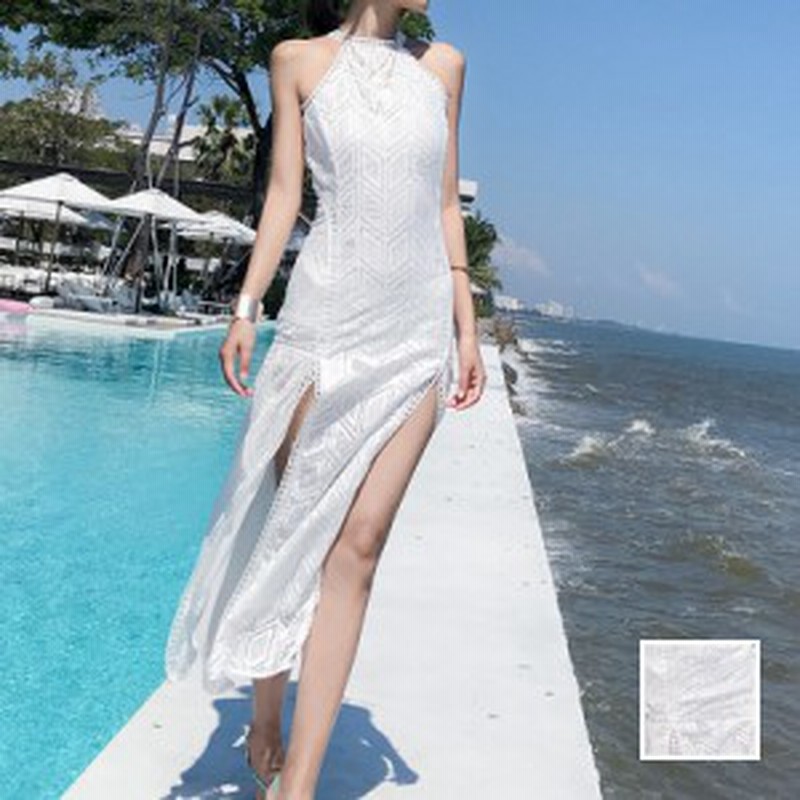 リゾートワンピース ワンピース リゾート 韓国 ファッション 春 夏 新作 カジュアル Ptxf245 マキシワンピース ジオメトリック スリッ 通販 Lineポイント最大10 0 Get Lineショッピング