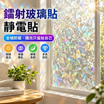 靜電玻璃貼膜🥕超多款式 玻璃窗貼 透光不透明 教堂玻璃窗貼 防窺膜 防偷窺 节日裝飾 浴室防窺 窗戶貼紙 窗膜 窗貼