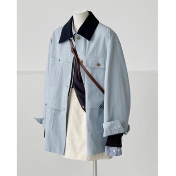 特大碼2 300斤胖MM初秋高級感寬松中長款英倫風風衣外套女春秋240