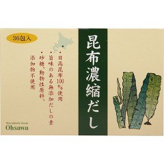 オーサワ 昆布濃縮だし(180g(5g*36包))[だしの素]