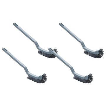 FANCY LIFE 無死角馬桶刷 灰色 4個