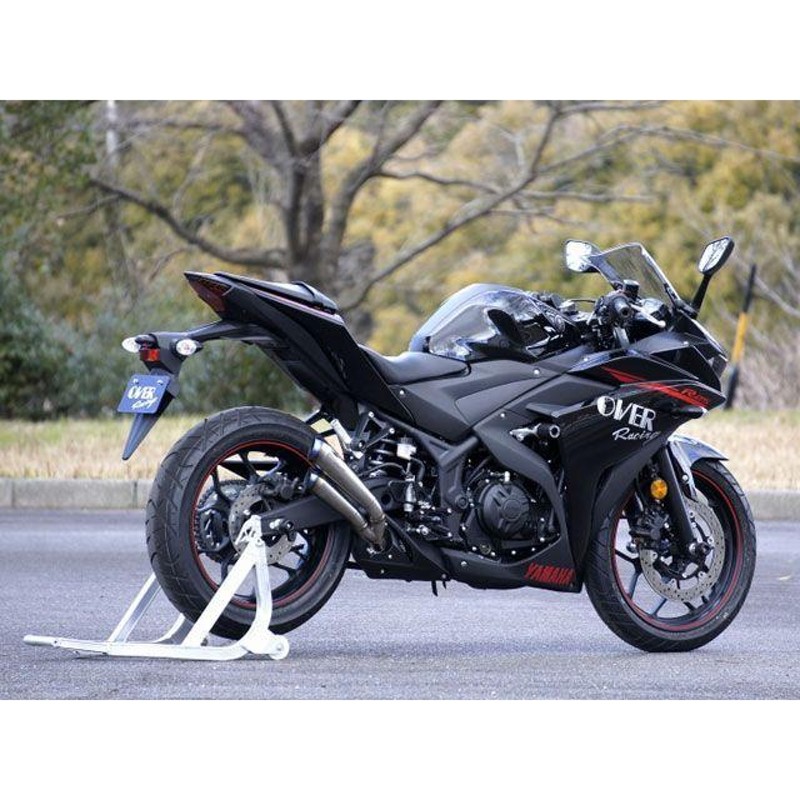 OVER RACING オーバーマフラーYZF-R25 MT-25 - オートバイパーツ