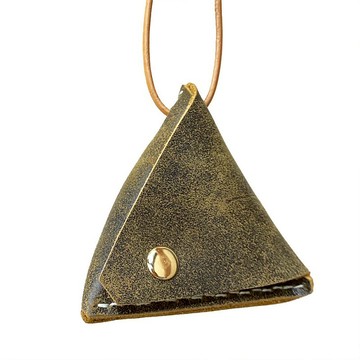 【與麥子們攜手合作】吉薩大金字塔  隨身真皮皮飾收納包