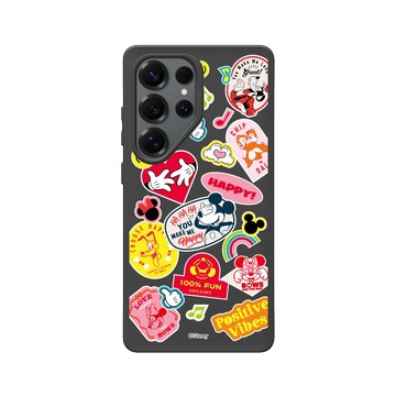 Galaxy S25 Ultra SolidSuit 黑 - 迪士尼-米奇 Mickey - 迪士尼米奇系列 - 貼紙風格