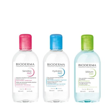 BIODERMA 舒敏高效/保濕水潤/平衡控油潔膚液 250ml
