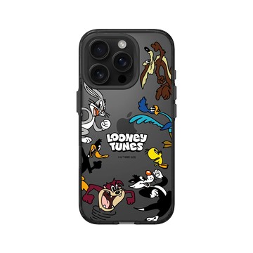 iPhone 16 Pro Clear (相機按鈕) 酷墨灰 - 樂一通 Looney Tunes - 馬拉松