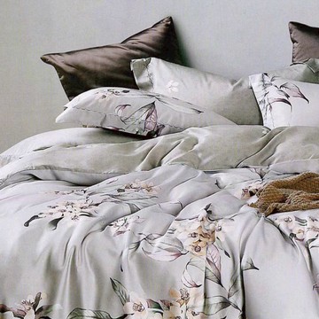 AGAPE雅家倍 - 60支天絲床包兩用被四件組-輝夜之曲