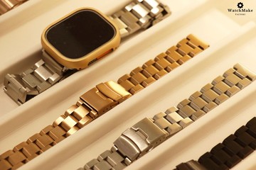 霧面斜角金屬錶帶—Apple Watch適用