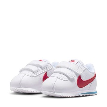 NIKE 運動鞋 童鞋 小童 兒童 阿甘鞋 魔鬼氈 CORTEZ TDV 白紅 IM2209-101(3C5352)