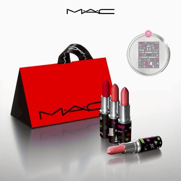 【MAC】新貼紙！天天愛你✨ 貼心可愛唇彩組 極自我唇膏/超水感持色水唇膏2選1+3款隨心貼任選 唇蜜 潤唇膏 唇露 護唇膏 唇膏 生日禮物 天蠍座禮物