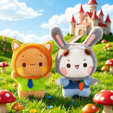 【隔曰到貨】一二布布毛絨 毛絨玩偶 一二布布玩偶 公仔 玩偶 抱枕 兒童玩偶抱枕 卡通陪睡佈娃娃 生日禮物