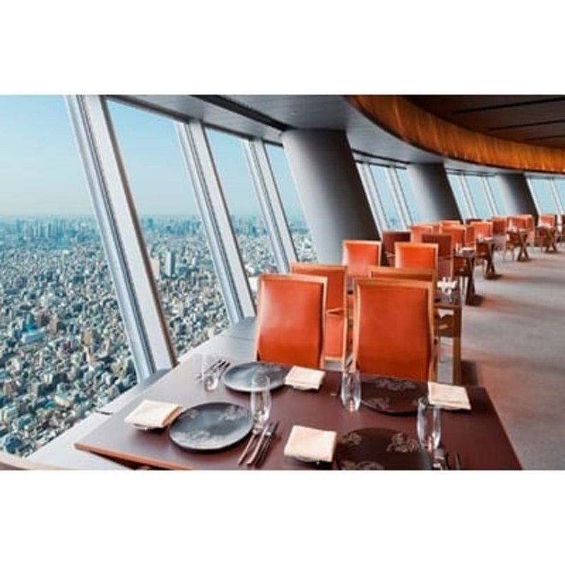 東京スカイツリー(R)天望デッキ入場券付 Sky Restaurant 634 ランチ