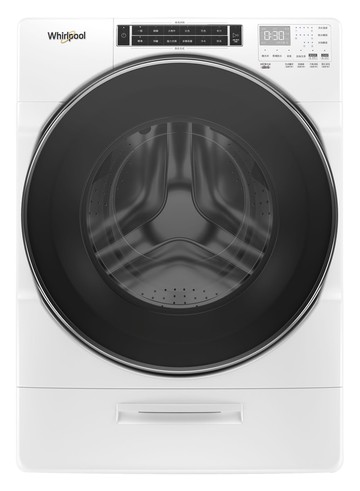【Whirlpool 惠而浦】17公斤 Load & Go 蒸氣洗滾筒洗脫烘 8TWFC6820LW