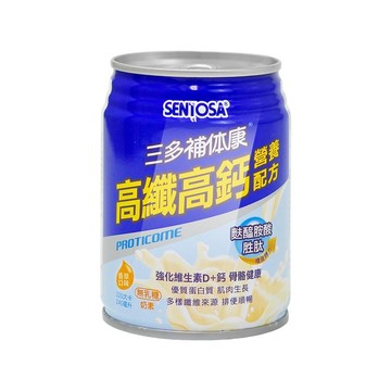 SENTOSA 補体康高纖高鈣營養配方 240mlx24瓶/箱 (奶素可食)