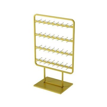 免運 附發票 展示架 圍巾展示架 服裝店展示架 收納架 金色鐵藝襪子貨架內衣褲展示架陳列中島手機殼套飾品多功能零食架工廠現貨直銷 售後保障 全館八折 店長新品推薦 5h1104