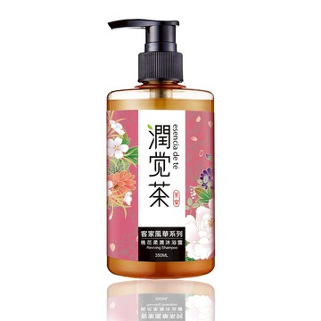 [家速配]客家風華系列沐浴露桃花植潤350ml毫升