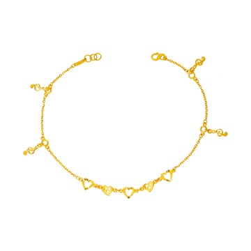 Jove gold JoveGold 我心歌唱黃金腳鍊
