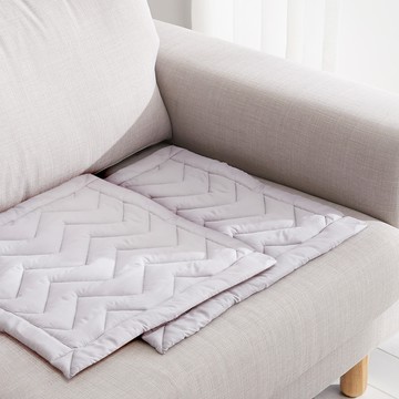 La Pomme Norvik 坐墊 2入  淺灰色  50 x 50cm