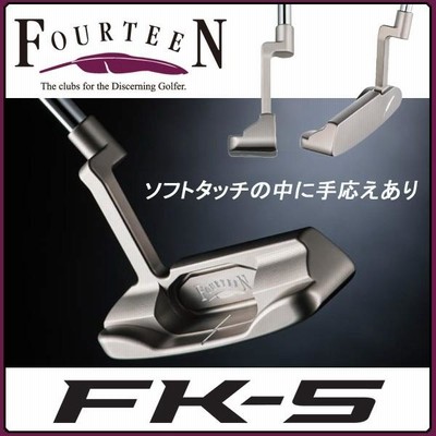 フォーティーン FK5 FOUR TEEN FK-5 パター 34.5インチ | LINE