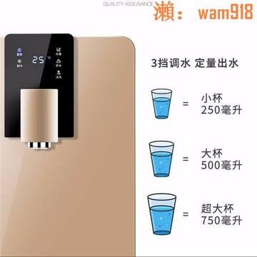 【可開發票】10V管線機家用速熱直飲機壁掛冰熱制冷溫控調節水量智能飲水機