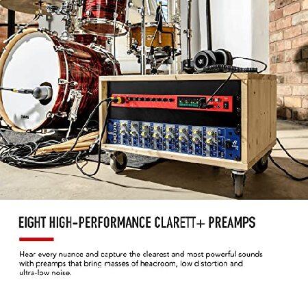 Focusrite CLARETT  8PRE 18-in 20-out Audio-Interface オーディオインターフェイス