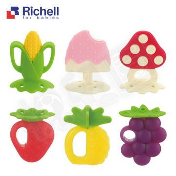 日本 Richell 咬咬固齒器-6款可選 (附盒)【悅兒園婦幼生活館】