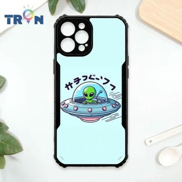 TRON iPhone 12 Pro Max 飛碟外星人 四角防摔 機甲殼 軟硬殼 手機殼