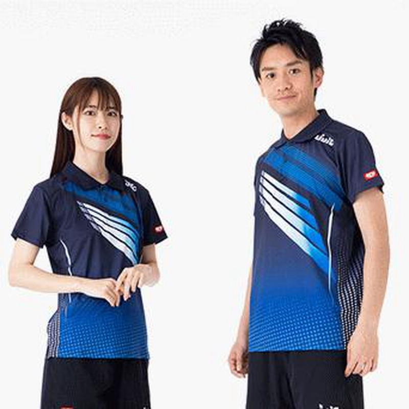 卓球ユニフォーム(男女兼用) JUIC ジュウィック シルエット 卓球ユニフォーム 男女兼用 2024