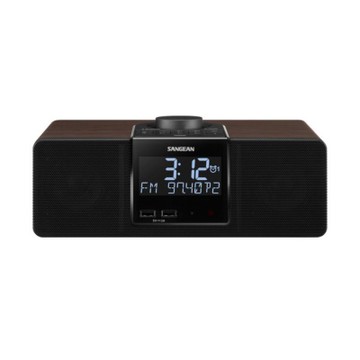 【SANGEAN山進】WR-6 二波段 數位式時鐘收音機 調頻 / 調幅
