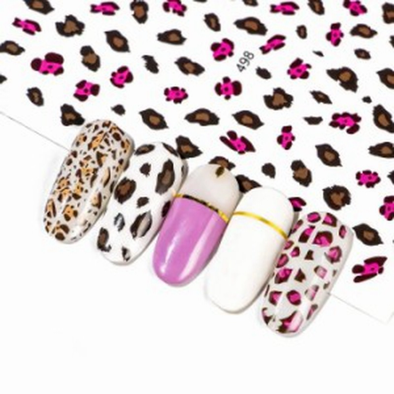 ネイルシール アニマル ヒョウ柄 レオパード柄 韓国スタイルシリーズ 重ね張りok プロのネイルアートに レジンにも 通販 Lineポイント最大1 0 Get Lineショッピング