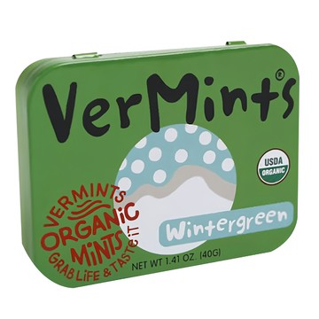 VERMINTS 美國有機薄荷糖 - 冬青風味  40g  6盒