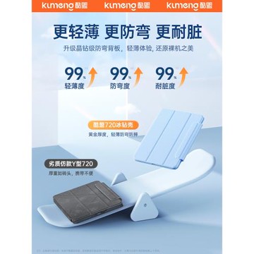 酷盟2025新款720°旋轉air7/6保護殼11代平板ipadpro保護套11寸mini7蘋果5防彎摔2021適用10帶筆槽磁吸拆分9