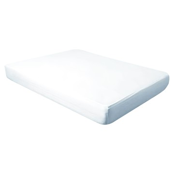 Dr.Air透氣專家 3D網層透氣 床包式防水保潔墊-嬰兒防尿墊  186 x 180cm  清爽白色