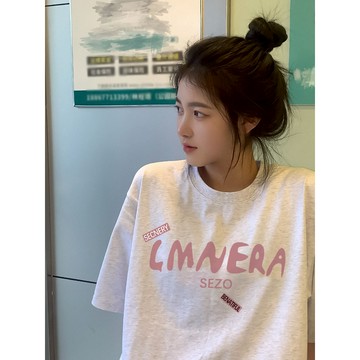 【CHAOO】短袖 t恤 上衣短袖 oversize t恤女生 美式復古 oversize 短袖 情侶裝短袖 短袖衣服