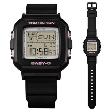 CASIO BABY-G+PLUS 混搭玩色心形吊飾 趣味電子錶 送禮 禮物 推薦 BGD-10KH-1