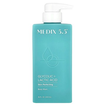 Medix 5.5, 沐浴露，羥基乙酸 + 乳酸，15 液量盎司（444 毫升）