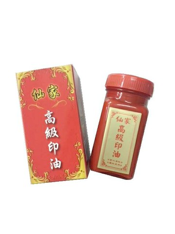 仙家 印泥補充印油 130cc /瓶