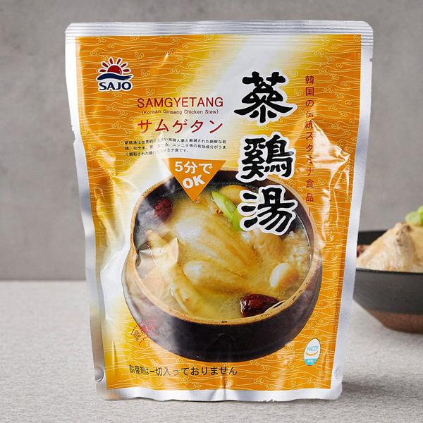 [SAJO] ファイン 参鶏湯  サムゲタン(800g) レトルト 韓国料理 韓国食品