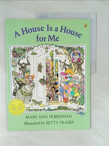 【書寶二手書T1／少年童書_YZG】A House Is a House for Me_Hoberman, Mary Ann