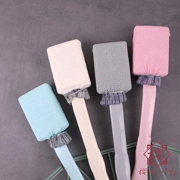 洗澡刷搓背搓泥后背搓澡巾強力人長柄沐浴刷【櫻田川島】