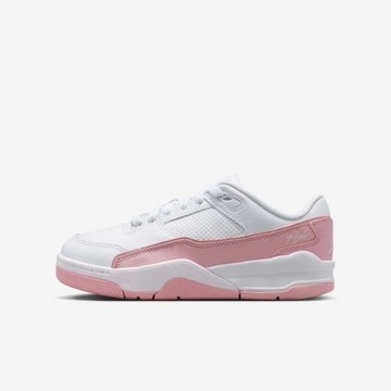Nike 耐吉 Jordan Flight Court GS [HF3333-161] 大童 運動休閒鞋 白 粉紅
