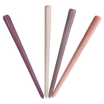 ins莫蘭迪歐式婚禮漸層蠟燭 無煙蠟燭 蠟燭棉芯  粉紫色漸變  289g  1盒